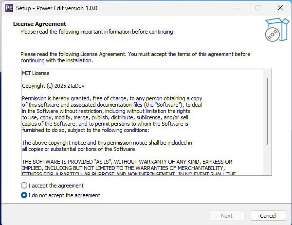 Update Prompt