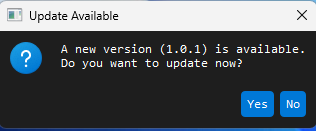 Update Prompt